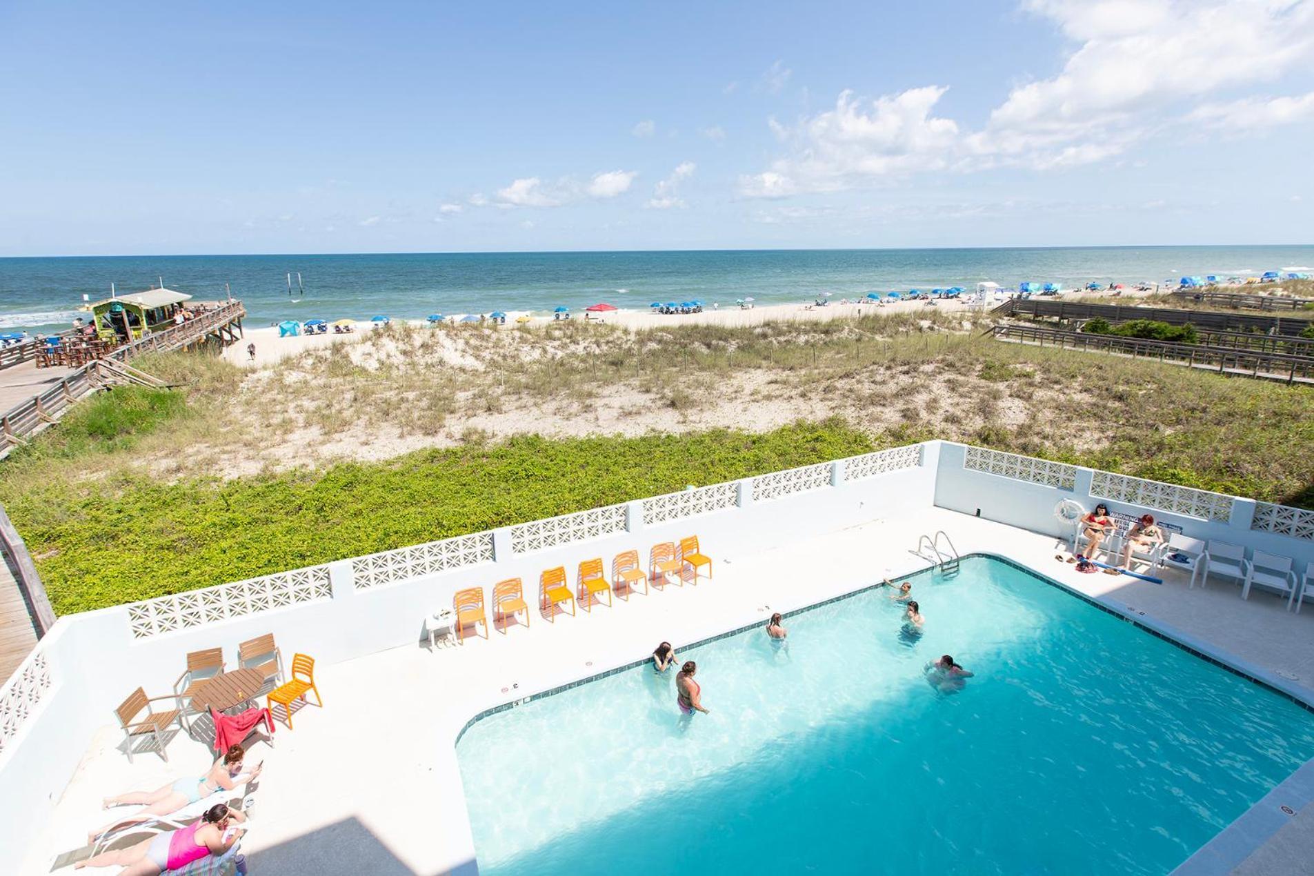 كارولينا بيتش Golden Sands Oceanfront Hotel المظهر الخارجي الصورة
